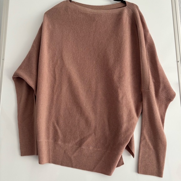 All Saints Off-the-Shoulder Sweater - Mauve - Picture 4 of 4